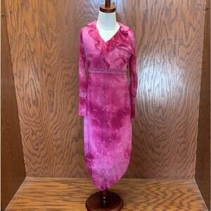 Girls Tie Dye Maxi Dress Size 10